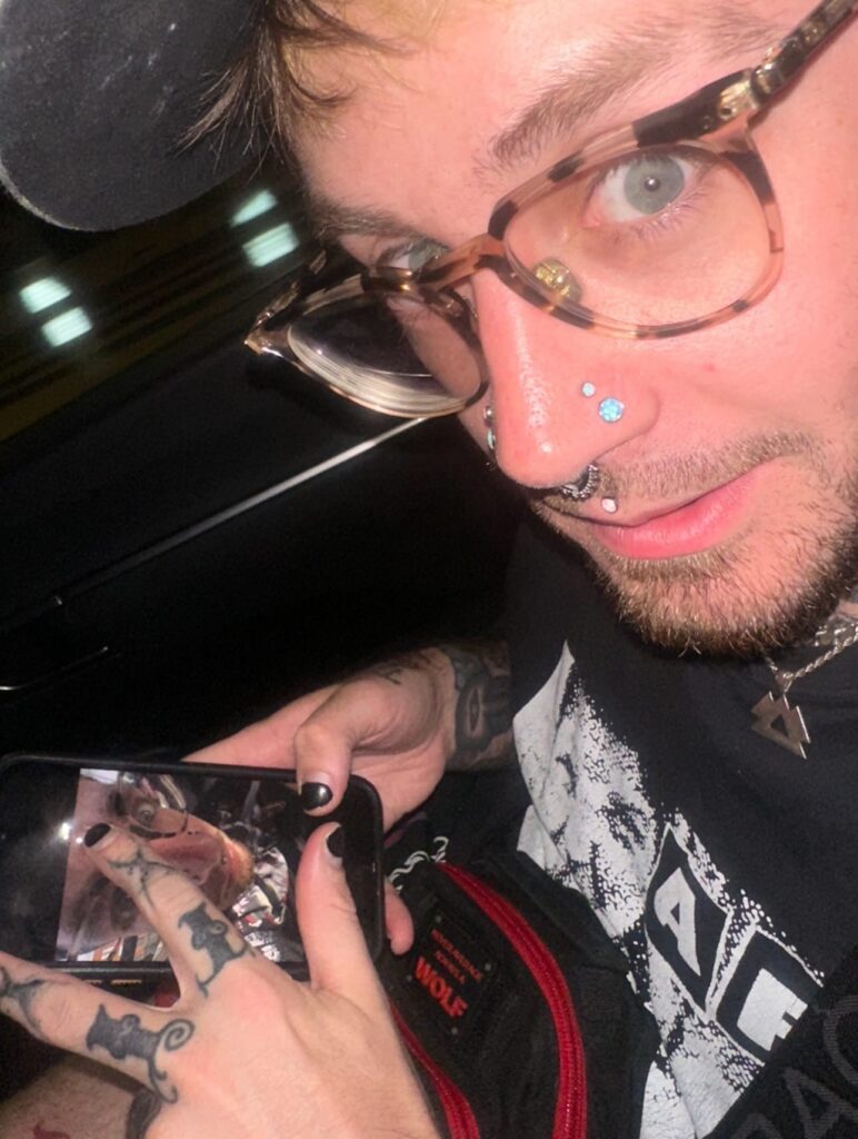 Tattoo by Nada — blackwork gothic dark architecture